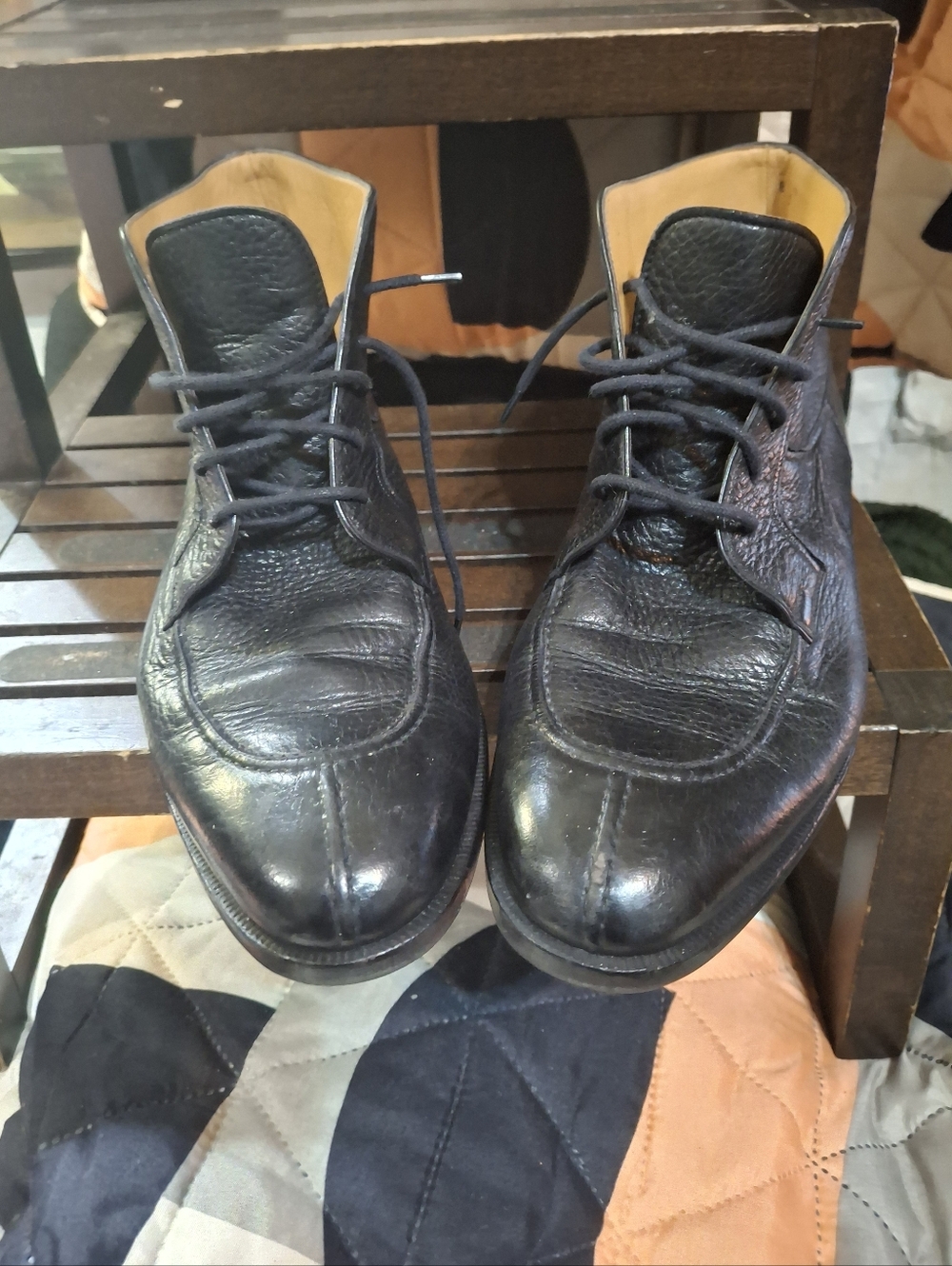 Men Dress Lace Up Shoe Boots